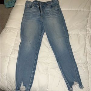 American eagle jegging jean cropped